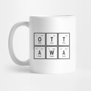 Ottawa Periodic Table Mug